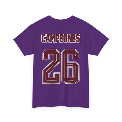 Spain World Champions 'Campeones 26' Cotton T‑Shirt