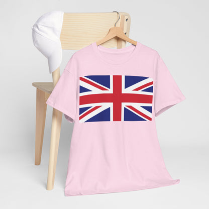 Union Jack Flag T‑Shirt — British Flag Tee for UK Pride & Travel