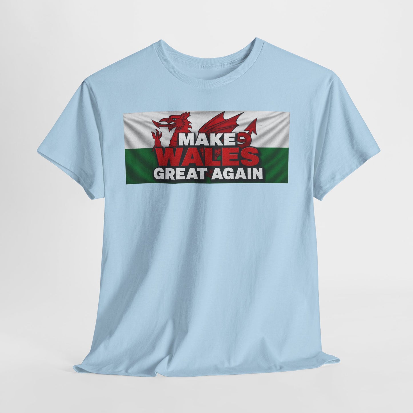 Wales Pride T-Shirt — 'Make Wales Great Again' Welsh Dragon Tee