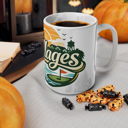The Villages of Florida Ceramic Coffee Cups, 11oz, 15oz