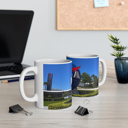 NASA Logo Ceramic Coffee Mug — 11oz & 15oz Space Exploration Gift