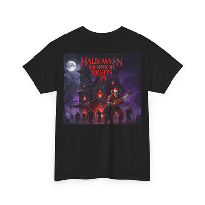 Halloween Horror Nights 35 T-Shirt — Haunted House & Nightmares Graphic Tee