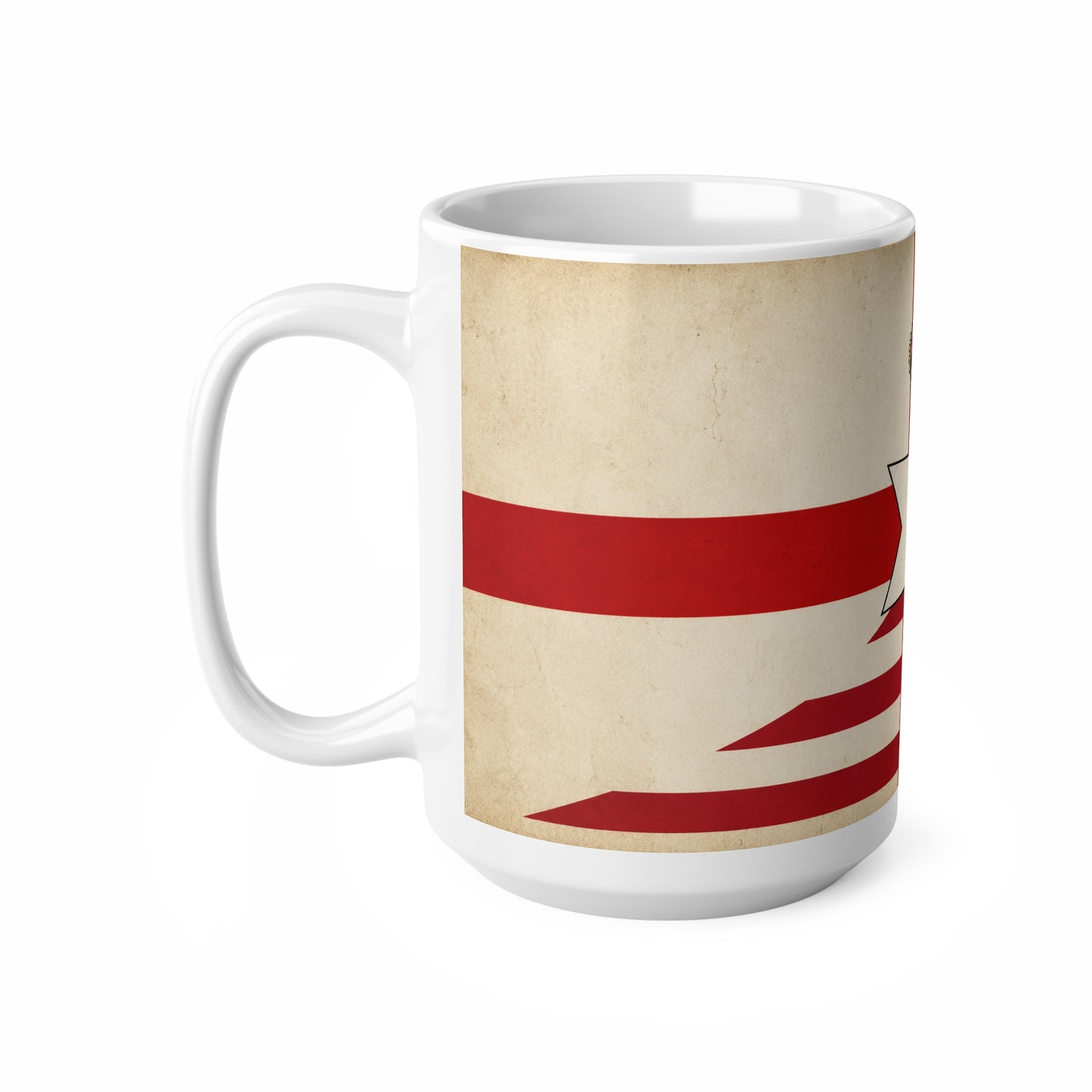 Northern Ireland / USA Ceramic Mug — Irish-American Union Flag Design (11oz, 15oz)