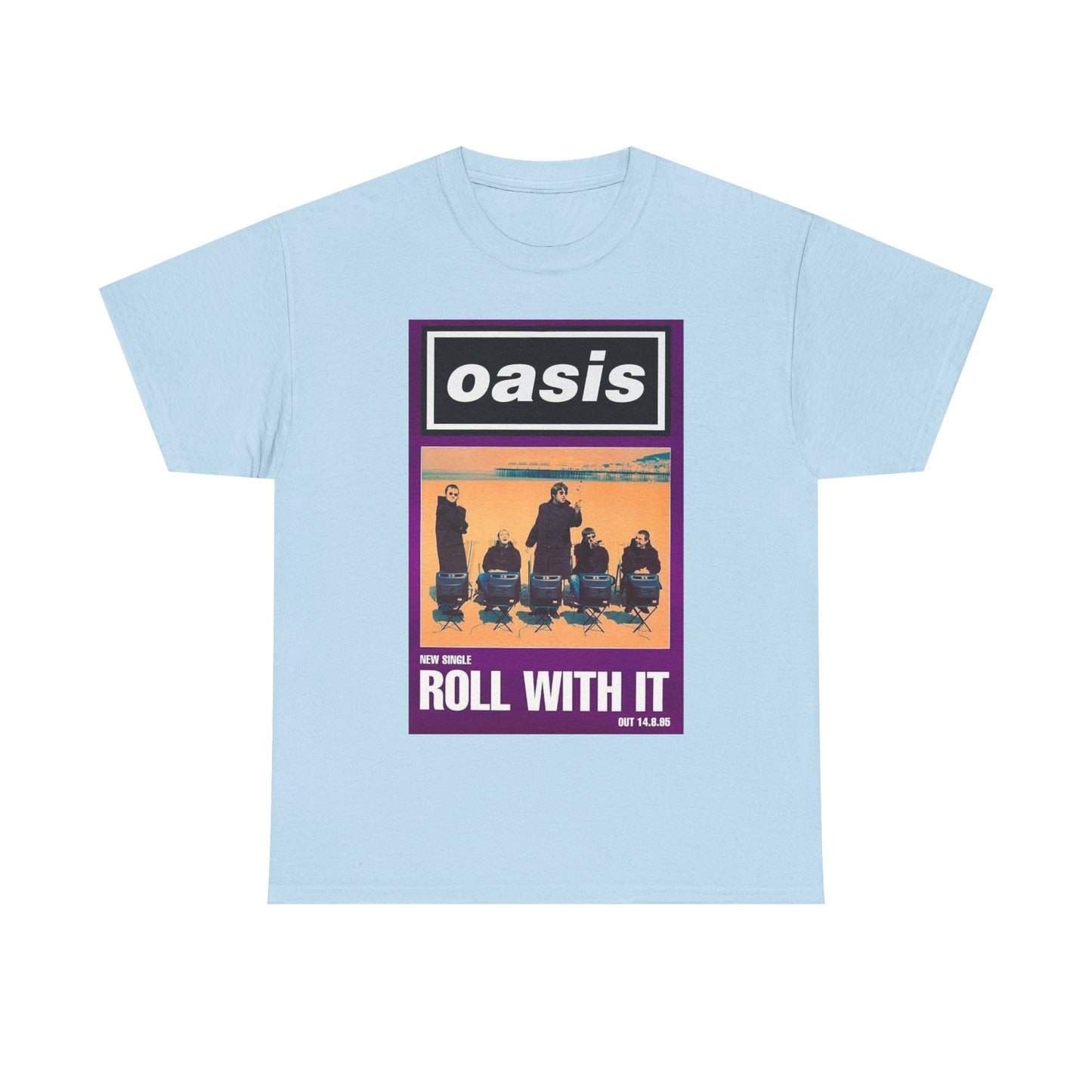 Oasis "Roll With It" Band Tee
