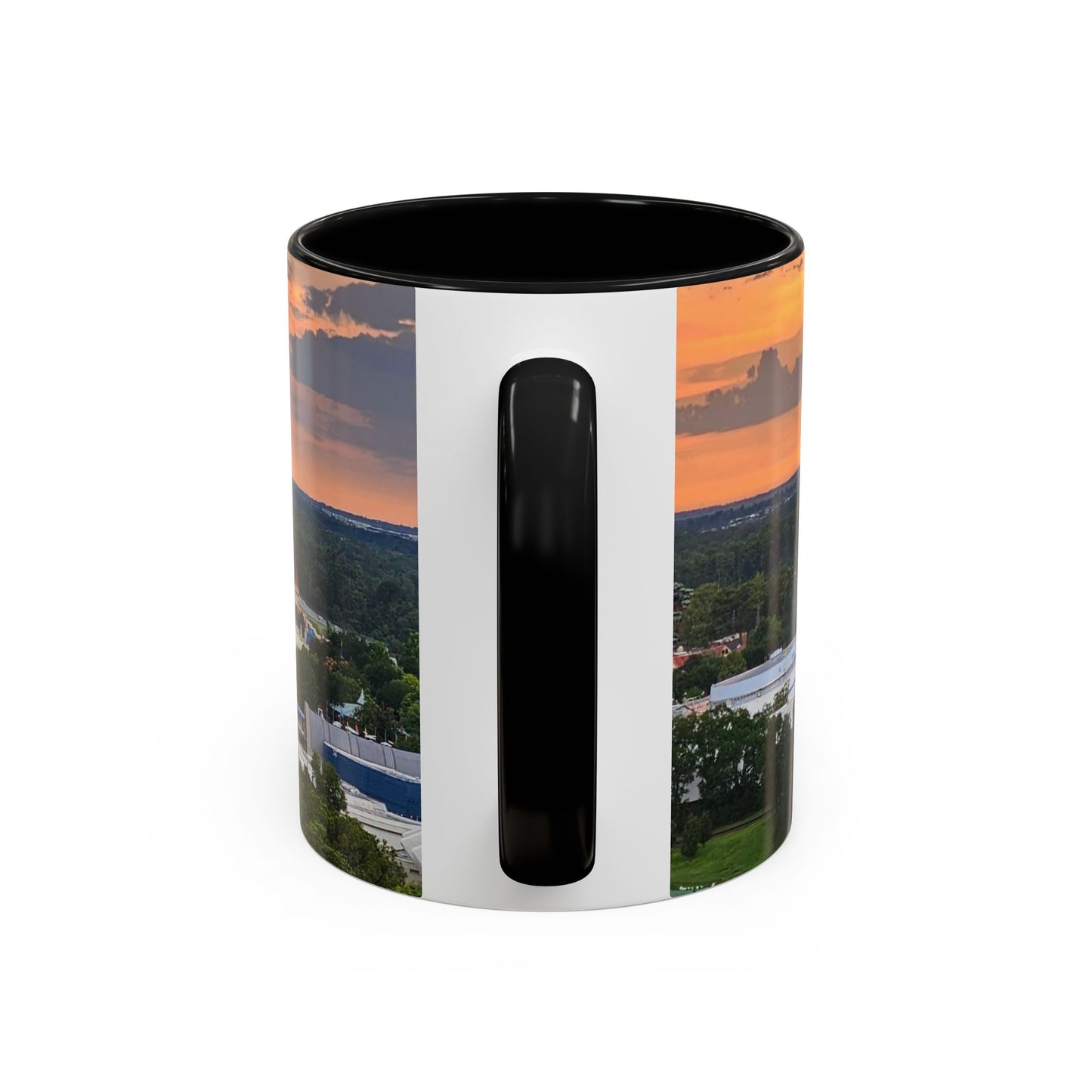 Disney Magic Kingdom Castle Sunset Coffee Mug (Accent, 11/15oz)