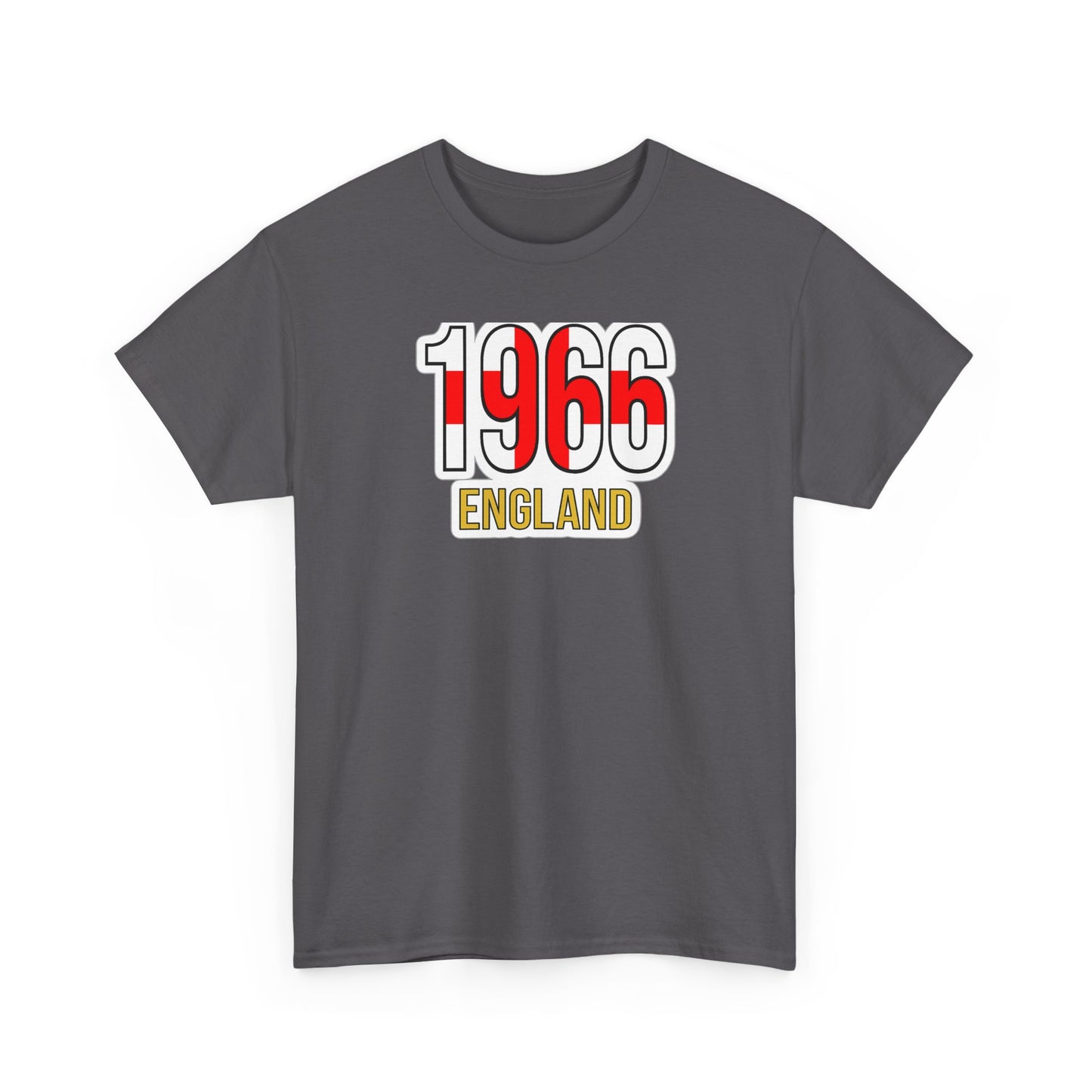 1966 England T‑Shirt – Retro World Cup Winners Football Tee