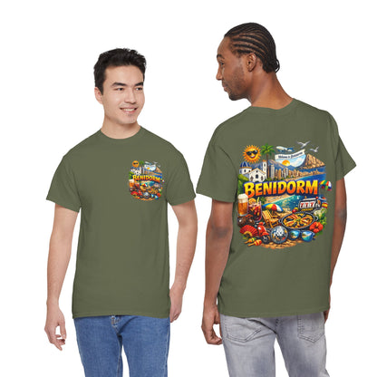 Benidorm Souvenir T‑Shirt — Spain Beach Holiday Graphic Tee