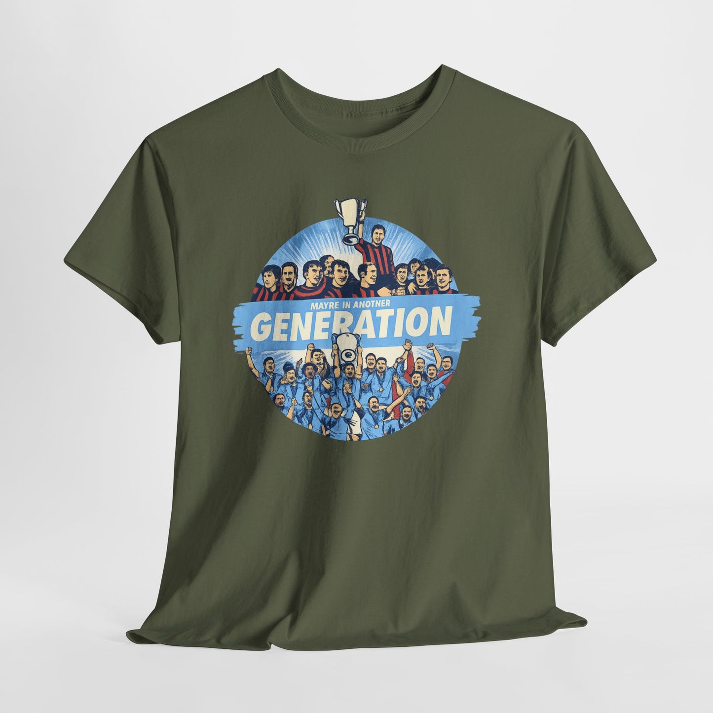 Manchester City Maybe in Another Generation Champions T‑Shirt — Retro Team Fan Tee