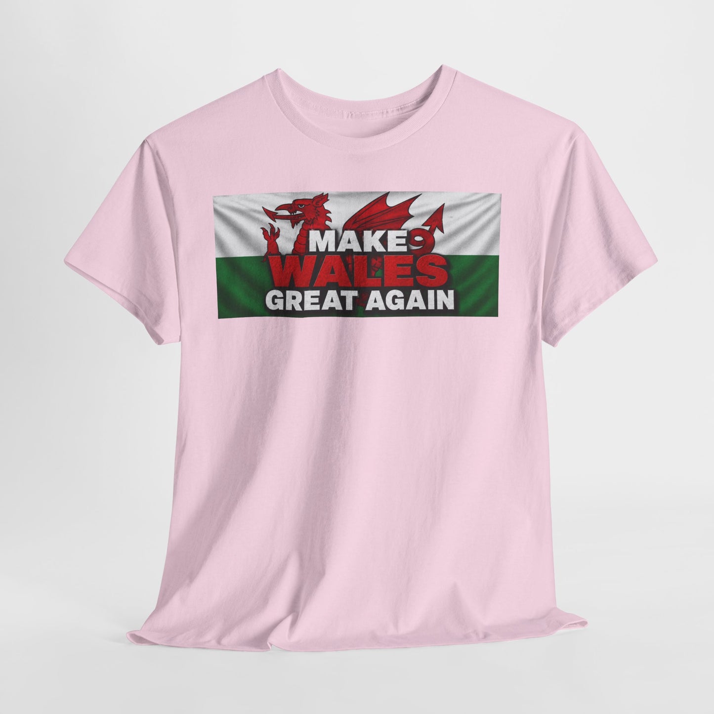 Wales Pride T-Shirt — 'Make Wales Great Again' Welsh Dragon Tee