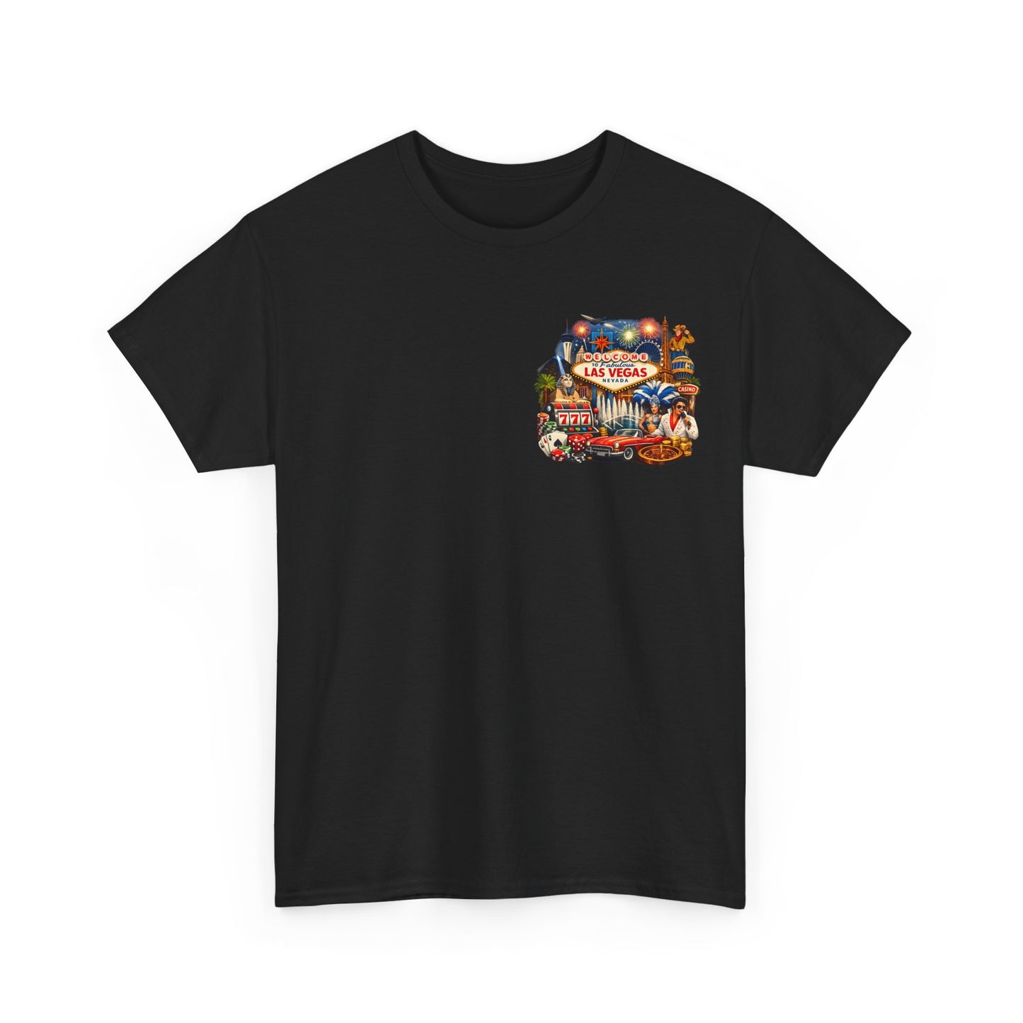 Las Vegas Vintage Collage T‑Shirt