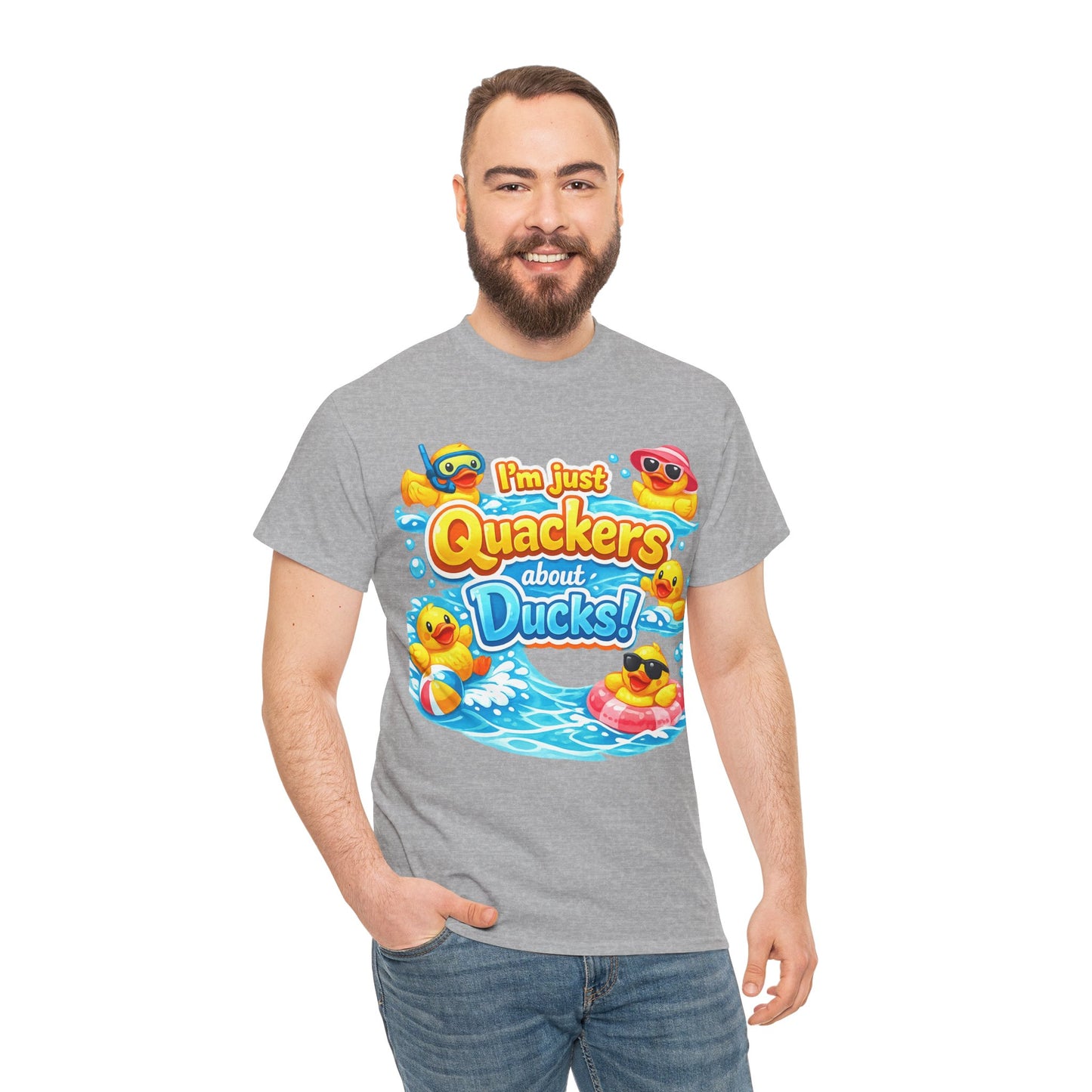 I'm Just Quackers About Ducks! Cute Rubber Duck Pool Tee