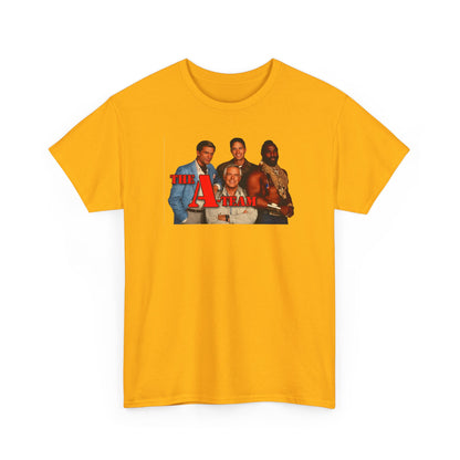 A-Team Graphic Tee — Retro TV Series Logo & Character Poster T-Shirt
