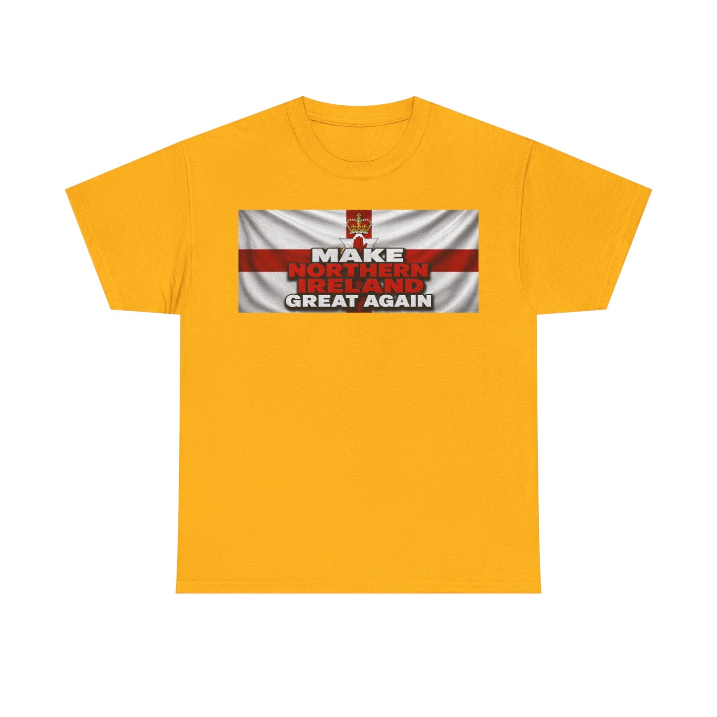 Northern Ireland Collage Tee — "Make Northern Ireland Great Again" Graphic T-Shirt