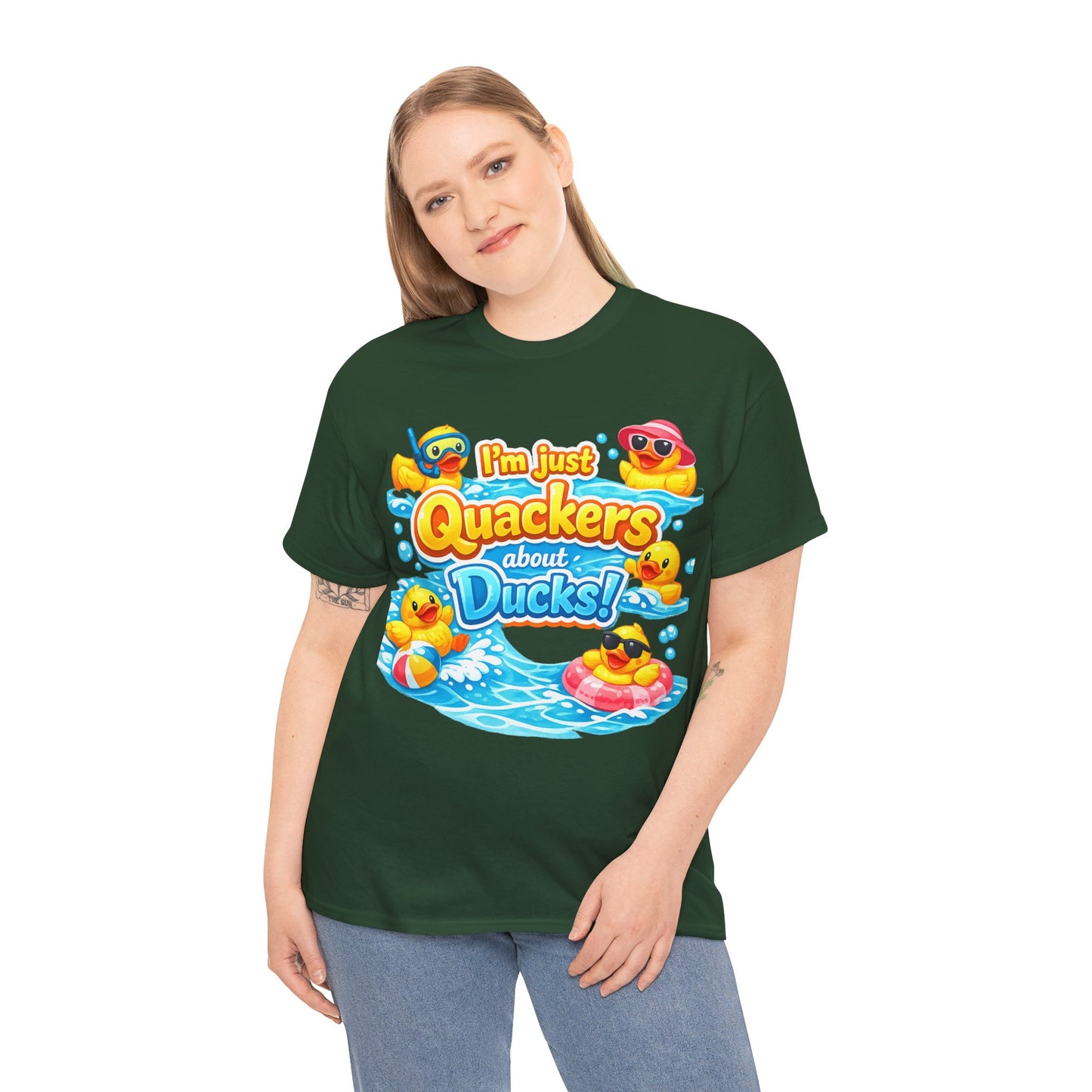 I'm Just Quackers About Ducks! Cute Rubber Duck Pool Tee