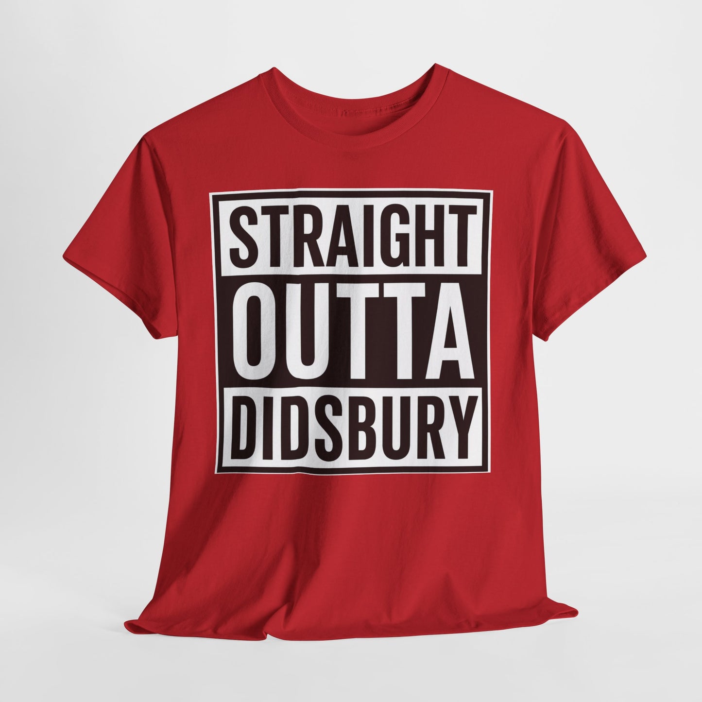 Straight Outta Didsbury T‑Shirt — Graphic City Pride Tee