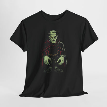 Frankenstein Monster Tee — Vintage Gothic Halloween Graphic T-Shirt