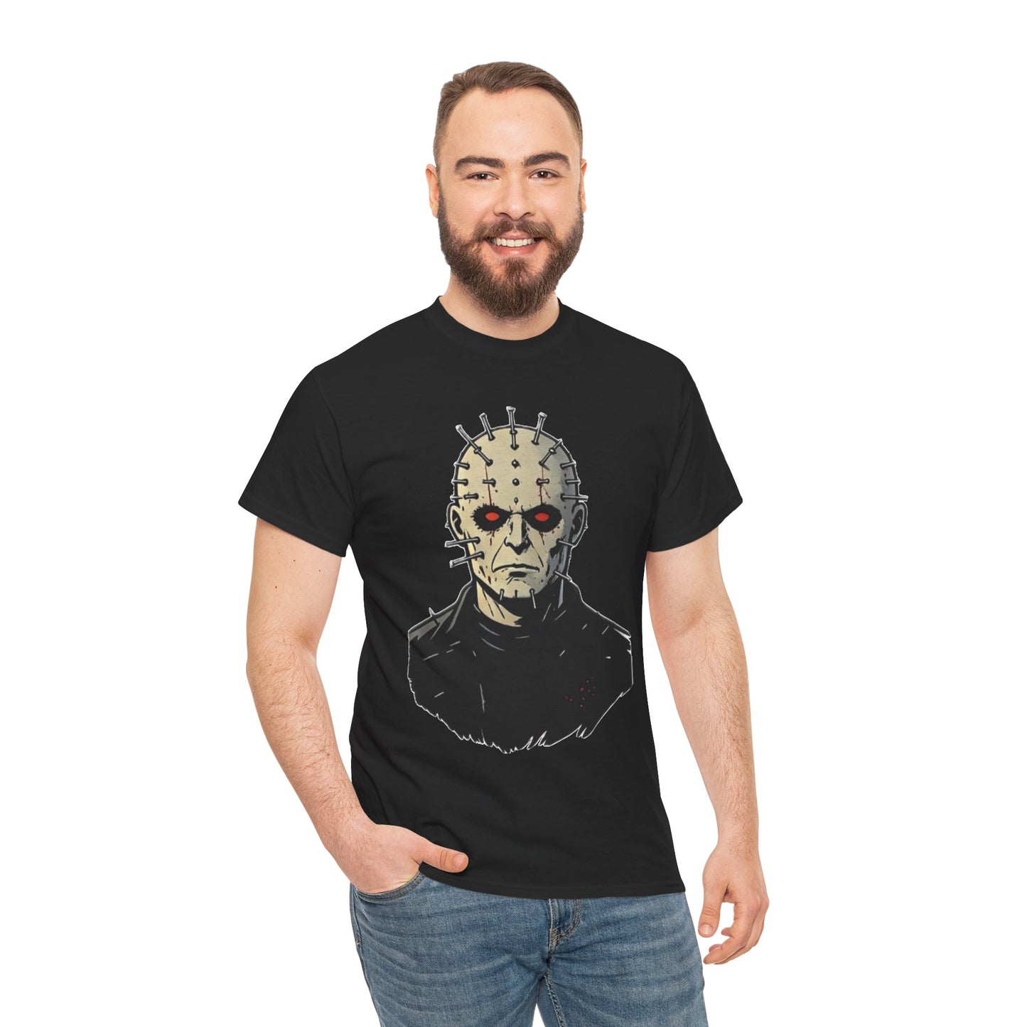 Hellraiser Pinhead T-Shirt — Horror Movie Graphic Tee