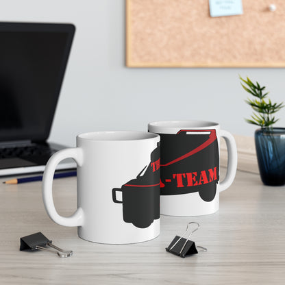 A-Team Van Coffee Mug — Retro TV Show Ceramic Mug (11oz & 15oz)