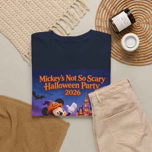 Halloween Party T‑Shirt — "Not So Scary" 2026 Magic Kingdom Tee