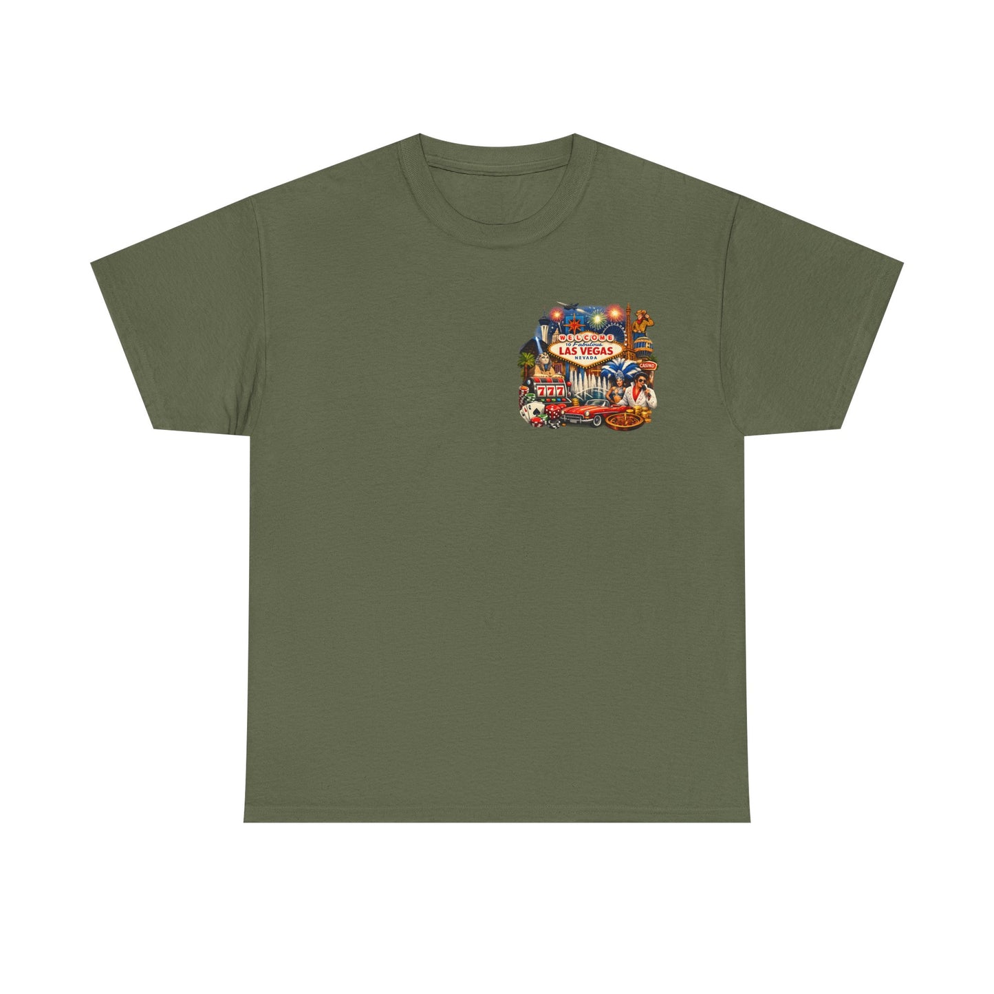 Las Vegas Vintage Collage T‑Shirt
