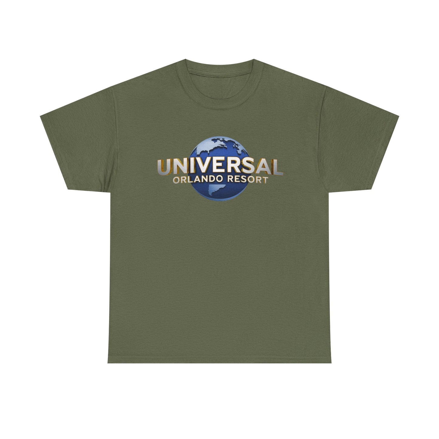 Universal Orlando Resort T‑Shirt — Retro Globe Logo Souvenir Tee