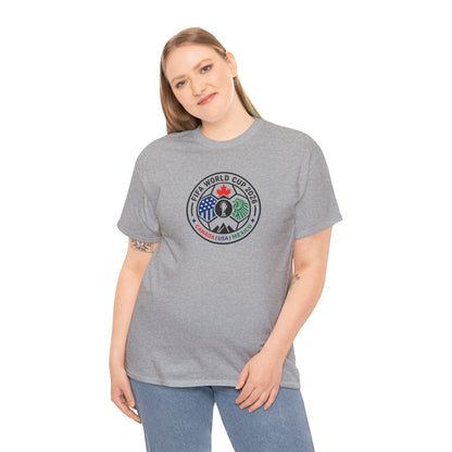 World Cup 2026 Soccer Tee — Canada USA Mexico Crest