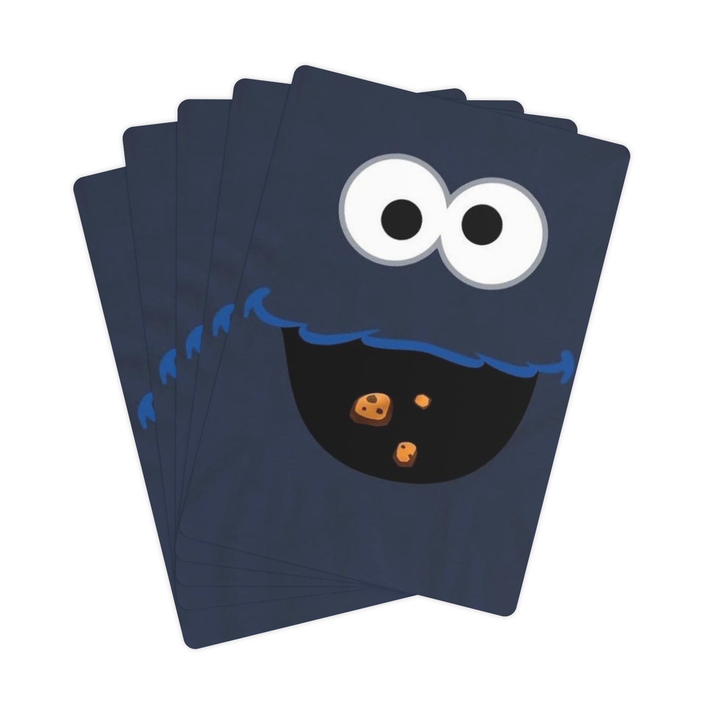 Cookie Monster Inspired Playing / Poker Cards