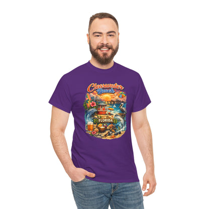 Clearwater Beach Florida Vintage Vacation T-Shirt