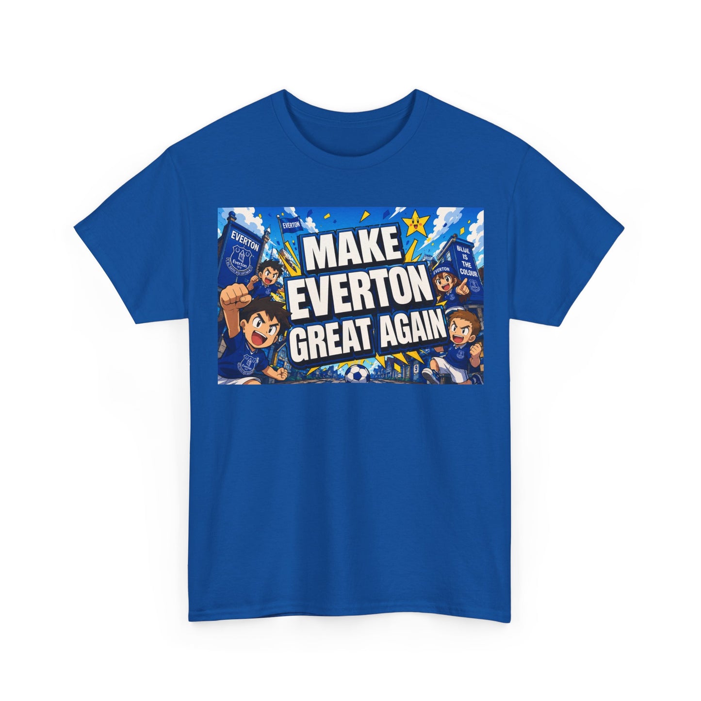 Everton Fan T-Shirt — "Make Everton Great Again" Football Supporter Tee
