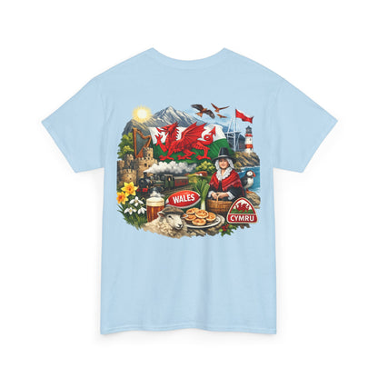 Wales Pride T-Shirt — 'Make Wales Great Again' Welsh Dragon Tee