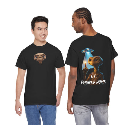 E.T. Phoned Home Tee — Retro Sci‑Fi Alien Graphic T-Shirt