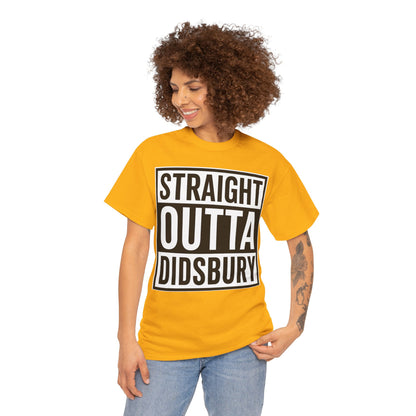 Straight Outta Didsbury T‑Shirt — Graphic City Pride Tee