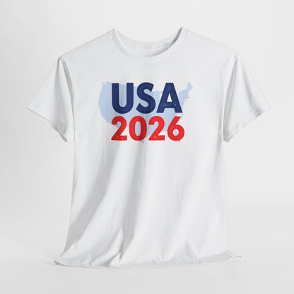 USA 2026 T-Shirt — Patriotic Supporter Tee