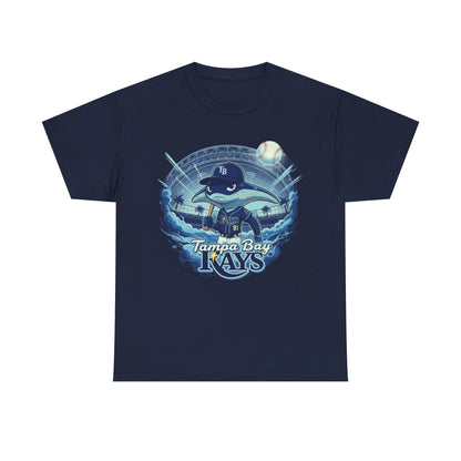 Tampa Bay Rays Mascot Graphic Tee – Retro Baseball Logo Shirt