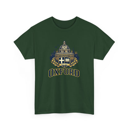 Oxford Crest T-Shirt — Vintage University Graphic Tee
