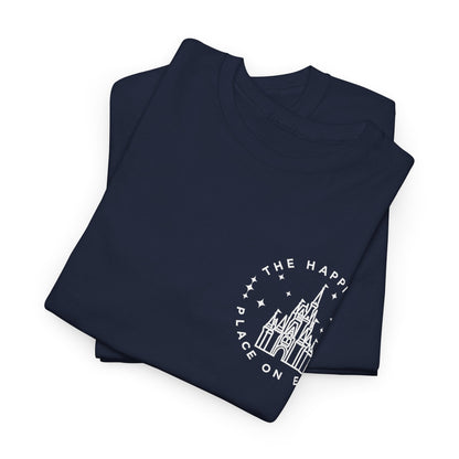 Castle Graphic Tee — "The Happiest Place on Earth" Theme Park T‑Shirt