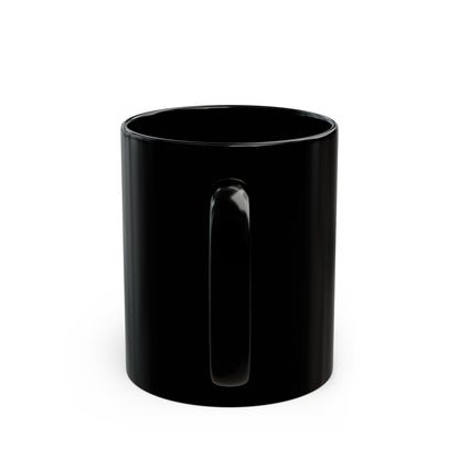 Queen Elizabeth II Memorial Black Mug – E II R Tribute Design (1926–2022)