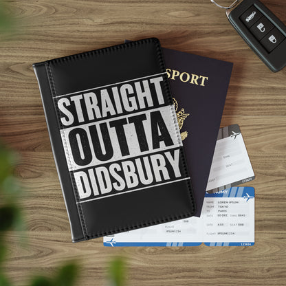 Passport Cover — "Straight Outta Didsbury" Travel Document Holder