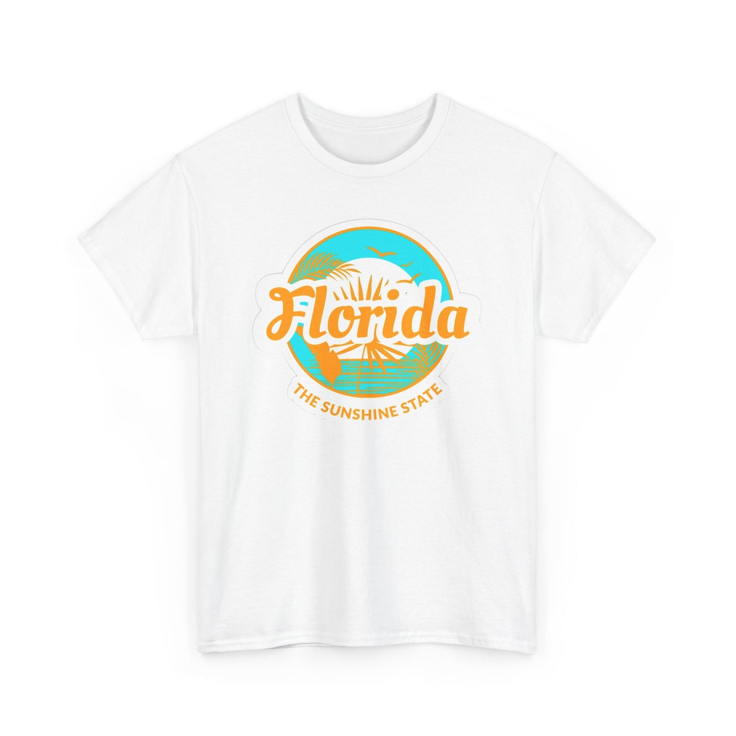 Florida Sunshine State T‑Shirt – Retro Beach Logo Tee