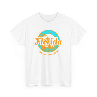 Florida Sunshine State T‑Shirt – Retro Beach Logo Tee