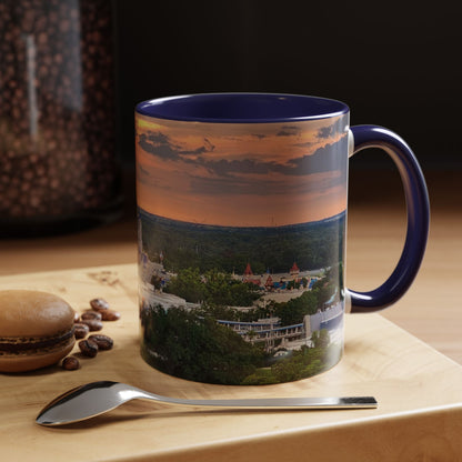 Disney Magic Kingdom Castle Sunset Coffee Mug (Accent, 11/15oz)