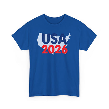 USA 2026 T-Shirt — Patriotic Supporter Tee