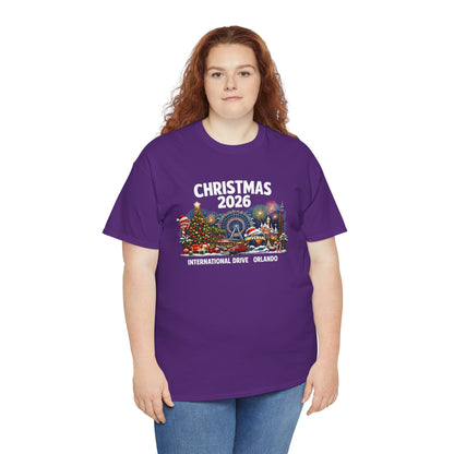 Christmas 2026 Orlando T-Shirt — International Drive Holiday Souvenir