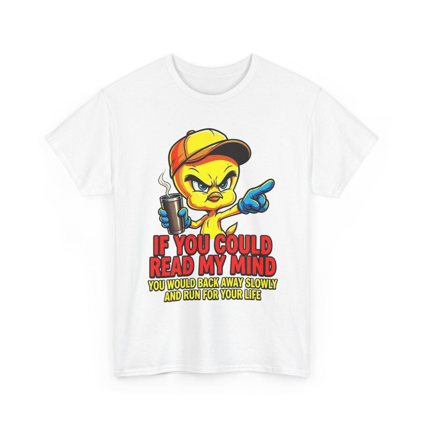 T-Shirt — “If You Could Read My Mind” Tweety Graphic Tee