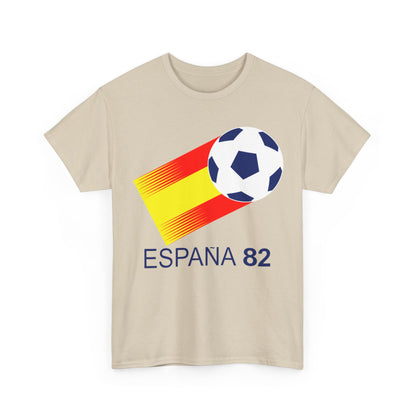 Spain 82 Soccer Tee – Retro España World Cup Football Shirt