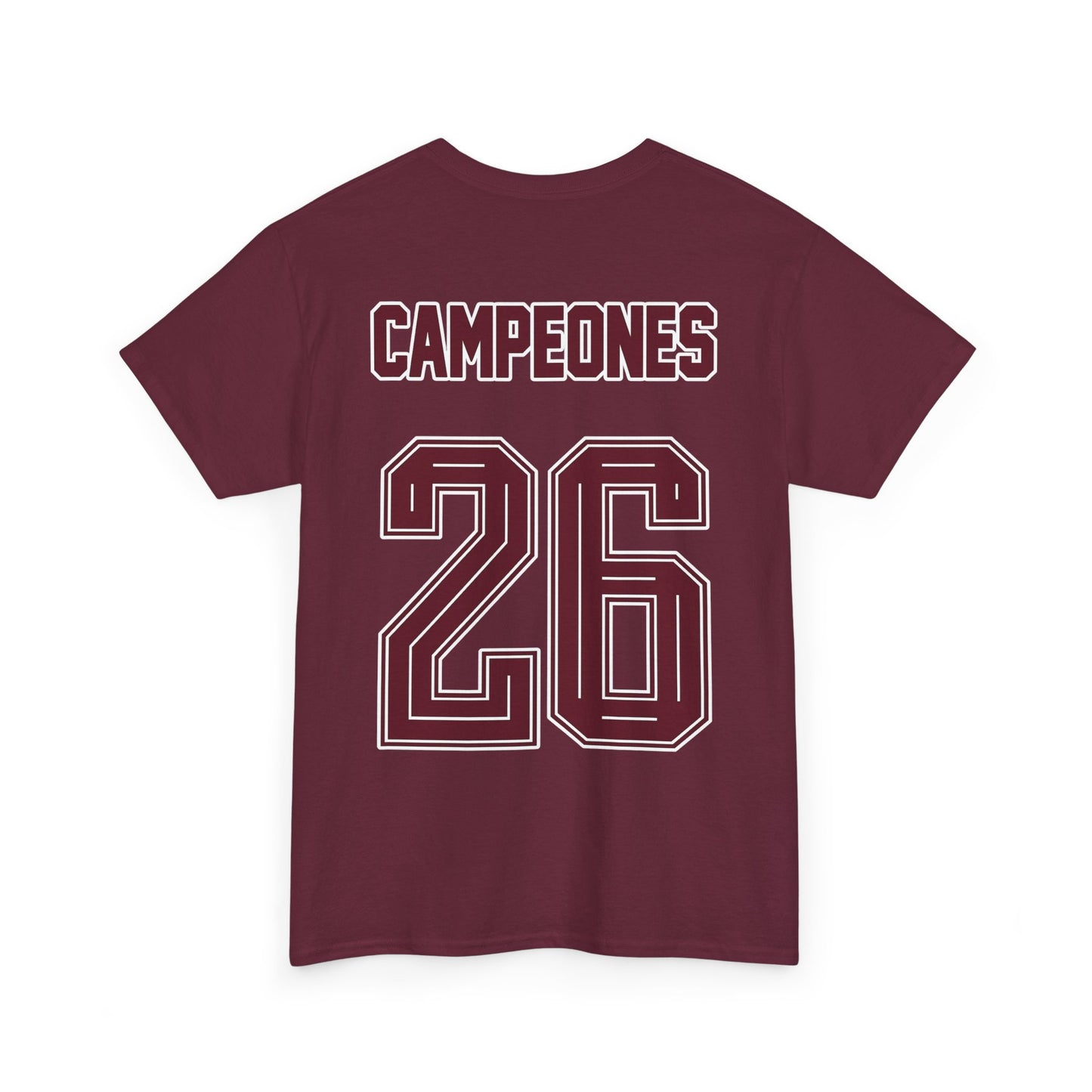Spain World Champions 'Campeones 26' Cotton T‑Shirt