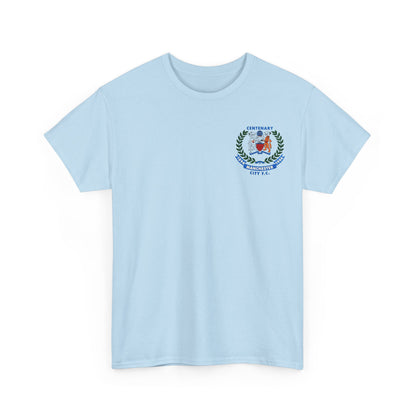 Manchester City F.C. Centenary Crest Tee — 1894–1994 Football Club Shirt