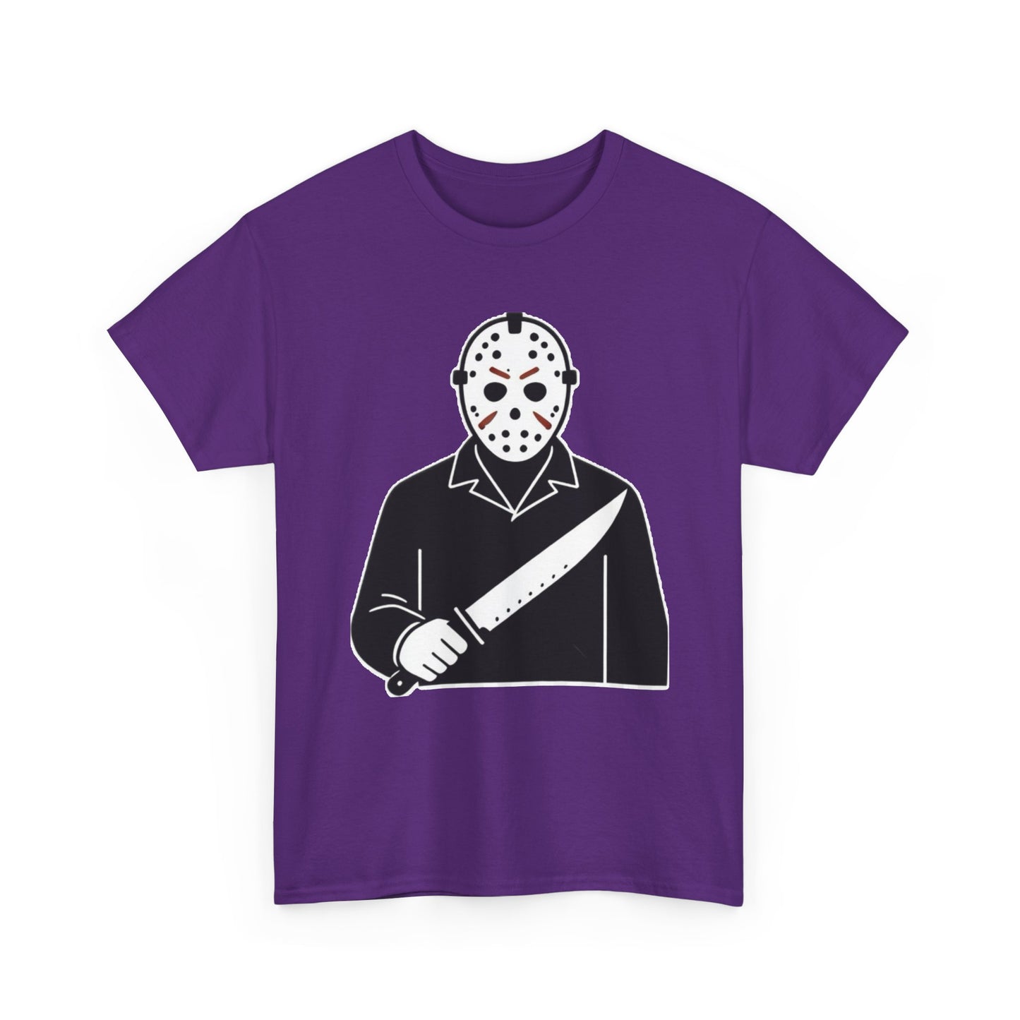 Hockey Mask Killer Tee — Retro Jason Voorhees Horror T-Shirt
