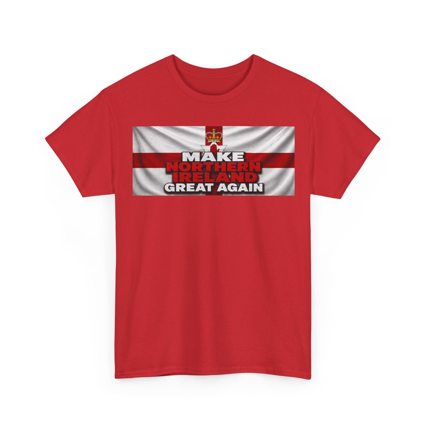 Northern Ireland Collage Tee — "Make Northern Ireland Great Again" Graphic T-Shirt
