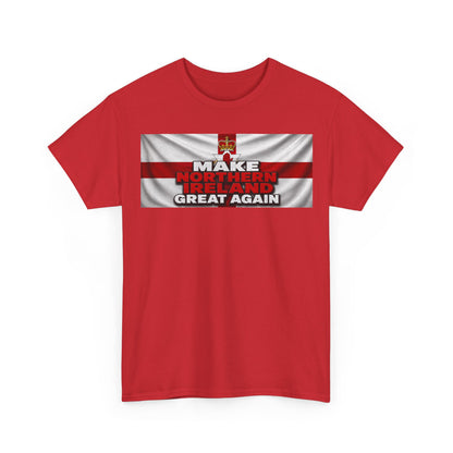 Northern Ireland Collage Tee — "Make Northern Ireland Great Again" Graphic T-Shirt